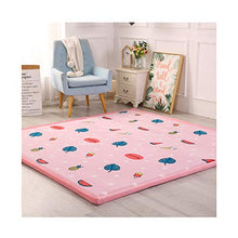 JUANstore Materasso Futon Futon Materasso Topper Tatami Tappeto in Velluto Soft Coral Tappetino Yoga per Bambini (Rosa),Blu,150 * 200cm