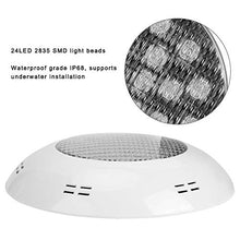 Annjom Lampada Subacquea, Telecomando Rotondo Impermeabile Decorativo colorato per Piscina per Illuminazione a Fontana
