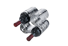 Alessi Barkcellar BM03 - Portabottiglie di Design in Acciao Inox 18/10, Lucido