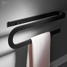 SHU XIN Nordic Black Space personalità in Alluminio Semplice Bianco Creativo portasciugamani portasciugamani da Bagno Hardware da Parete Rack