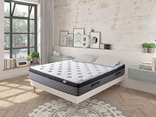 Dormideo City Luxury 120x190 Alto 27cm Materasso 4cm di Memory, Interamente Fibre di Cashmere Ecologico, Naturgel