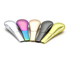 Big Bargain Store Mini pipa Pipa per tabacco Regalo per padre Marito Ragazzo 3,8 pollici Pipa Design speciale Set di pipe per tabacco in metallo Pipa in metallo Pipa rimovibile di personalità Red