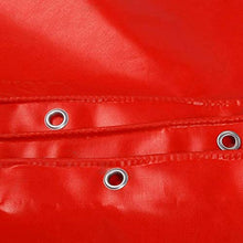 NYKK Teloni PVC Impermeabile incatramata, Parasole Antipioggia Protezione Solare Tela incatramata, Rosso Copertura in Telo (Size : 4 * 4M)
