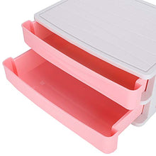 Scatola portaoggetti a doppio strato, scatola portaoggetti in plastica con cassetto Organizer per portaoggetti da tavolo impilabile per uso domestico