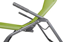 VERDELOOK Lettino Basculante Riccione 94x58x82 cm, Verde, per arredo Esterni e Giardino