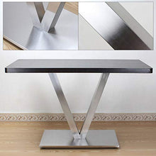 Base da tavolo in acciaio inox a forma di V, 70 cm, utilizzabile in ristoranti, arredi, feste, matrimoni, ecc