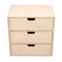 Libreria in legno con 3 cassetti, credenza, cassettiera per soggiorno, cassettiera per camera da letto