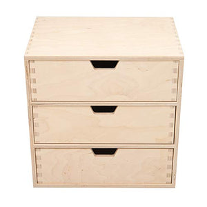Libreria in legno con 3 cassetti, credenza, cassettiera per soggiorno, cassettiera per camera da letto