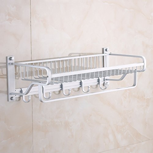 MBYW Portasciugamani Moderno Minimalista Portasciugamani Elegante per Il Bagno di Moda Mensola Bagno Porta Asciugamani con portasciugamani  Adatto per Bagno,Cucina, Ufficio o Altri luoghi