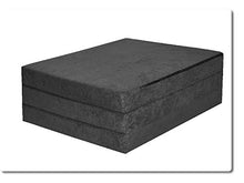 Fortisline - Materasso pieghevole per ospiti, letto per ospite, 195 x 80 x 9 cm. colore: Grigio