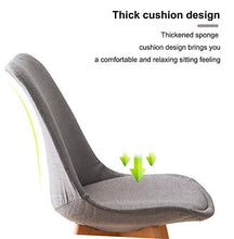 XIAOQIAO Sedie da Pranzo Sgabelli da Bar da Bancone, con Schienale Ergonomico e Intimo e Cuscino Morbido e Confortevole, per Cucina Sala da Pranzo Lounge Tempo Libero
