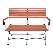 Greemotion Borkum Panca Pieghevole, Acciaio, Legno
