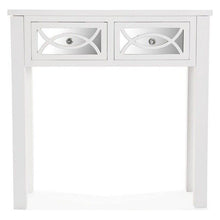 BigBuy Home Ingresso con 2 Cassetti Miska Legno MDF/Legno di Abete (25 x 78 x 78 cm)