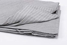 HomeLife - Copridivano a due posti - Elegante Salvadivano 2 posti a Righe - Telo in Cotone per copertura divano, protezione da polvere, macchie e usura Alta Qualità Made in Italy - Grigio