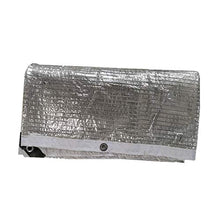 Panno ombreggiante Tessuto Riflettente for Paralume in Foglio di Alluminio 60% Sun-Block, Patio Esterno for Balcone con Paralume for Telo con Rete, 150 G / ㎡ (Size : 4×8m)