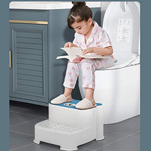 HLWJXS Step Sgabello Bambino Aumentare Gabinetto Sedersi Scala Lavarsi Le Mani Sgabello Passi Antiscivolo Poggiapiedi Bagno Bagno Casa/A / 30×34×20cm