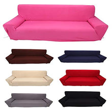 Copridivano A 4 Posti Lounge, Tratto Pieno Fodera Elastico, 7 Colori Solidi Opzione (Colore : Deep Blue)