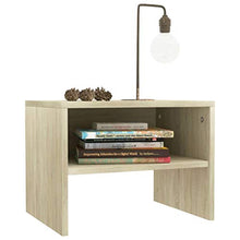 Comodino, tavolino con vano portaoggetti aperto, per camera da letto, comodino, supporto per telefono, 40 x 30 x 30 cm