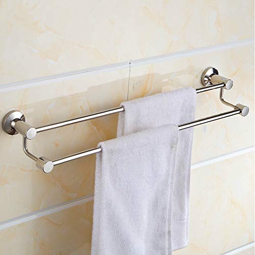 Portasciugamani in acciaio inox 304 a doppio palo portasciugamani da bagno portasciugamani da bagno portasciugamani in acciaio inox