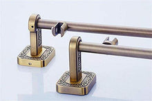 GDFEH Scaffale da Bagno Full Rame Rame Bathroom Posaggio in Vetro Mensola a Parete Mensola in Vetro temperato Scaffale da Bagno 19.6x15.9x5.3 Pollici
