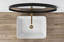 Sanitop-Wingenroth - Lavabo rettangolare in ceramica, 48,5 x 36,5 x 13 cm, per WC Anita