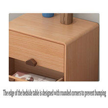 GXT WGZ- Comodino Camera Locker, Camera da Letto Comodino, Soggiorno Locker, Living Room Divano Fianco del Mobile (Color : Wood Color)
