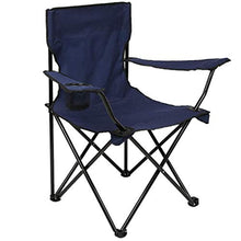 HYY-YY Sedia da pranzo Sedia per il tempo libero Blu Portatile Pieghevole Multifunzione Esterna Sedia da Campeggio Esterna Sdraio