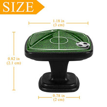 Campo da calcio (2) 4 PCS Pomelli per Porta, Pomolo per Mobile, Pomelli per Mobili con Viti, Maniglia per Armadietto, Pomelli per Porta, Pomelli per Cassetti per Porta, Armadio, Cassetto e Credenza