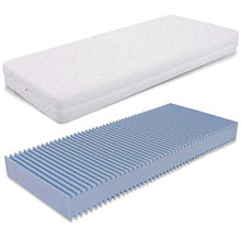 AILIME SRL Materasso Singolo 90x190 Alto 19 cm in waterfoam Bayscent sfoderabile Dispositivo Medico Lupin I
