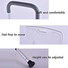 TUHFG Sgabello per Doccia Sgabello da Doccia Sgabello Doccia Sedia da Bagno Seggiolino da Bagno in Alluminio Leggero in Alluminio Antiscivolo Regolabile in Altezza portante Peso 200Kg Sedia da Bagno