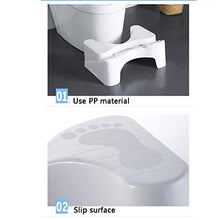 LSZ Sedia poggiapiedi WC Gradino Sgabello Poggiapiedi Sgabello Sgabello