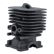 Rockyin Kit Pistone Robusta Durevole Cilindro di Metallo for Husqvarna 124 125C 125E 125L 125LD 125R 125RJ 128C