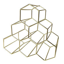 jiji Portabottiglie per Vino Vino Wine Rack Bagagli Holder 6 Bottle Holder Wine Rack Stand del risparmiatore dello Spazio Protector controsoffitto Libero Basamento del Vino Rack Scaffale per Vino