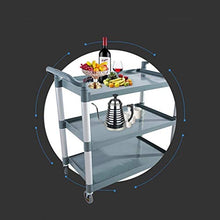 WHJ@ Carrello di Ricezione in Plastica, Carrello di Servizio, Carrello per La Ristorazione E Cucina Universale, Hotel, Ristorante E Casa di Riposo