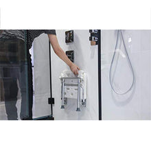 MGMDIAN Anziana Pieghevole Sedia da Bagno con Doccia - Donne Incinte disabili Bagno Doccia con Sgabello Accessori da Bagno