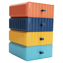 eecoo Scatola portaoggetti Scatola portaoggetti in plastica Scatola portaoggetti da Tavolo Cassetto portaoggetti Cassetto portaoggetti da scrivania Cassetto portaoggetti