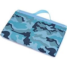 STKASE® Coperta da Picnic,Coperta Telo Picnic Impermeabile Grande Pieghevole Portable Tre Strati Picnic Stuoie per Spiaggia Campeggio Giardino, Cotone e PEVA,145 * 80CM