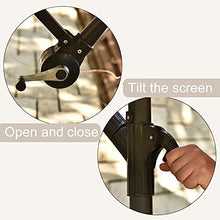 Ombrellone da Giardino, Ombrelloni da Terrazzo, Ombrellone Giardino Parasole 3m, Tende e Tettucci Parasole da Balcone e 8 Nervature Pesanti per Spiaggia, Giardino, Balcone (verde)