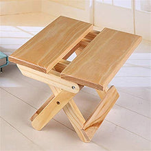 Sgabello Pieghevole in Legno Portatile Sgabello Pieghevole Viaggio Pieghevole Cucina la casa Esterni, Interni