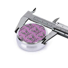 Sphynxiebonez - Contenitore rotondo per pillole in stile liberty, con 3 scomparti, in metallo, per medicina e vitamine, per viaggi all'aperto