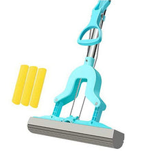 SSAYY Spray Mop Mop Piatto per Uso Domestico/Design Sospeso/Asta Retrattile A Dado Incorporata/Fibbia Bilaterale/Testa in Spugna Ad Alto Assorbimento
