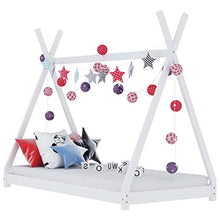 FAMIROSA Giroletto per Bambini Bianco in Massello di Pino 90x200 cm-3360