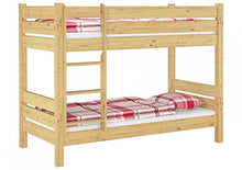 Erst-Holz Letto a Castello divisibile per materassi 90x190 per Adulti Extra Resistente 60.16-09-190T80