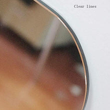 Makeup mirror Specchio da Bagno a Parete, Specchio da Bagno a Parete, Specchio da Bagno, Bordo Arrotondato fine, Specchio Argento 5mm