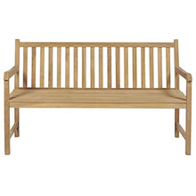 OUSEE Panchina da Giardino 150 cm in Teak