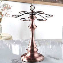 Wine Rack, Wine Rack europea Calice Rack con 6 ganci vino rosso Rack creativa Ferro Wine Glass rack di stoccaggio rack WTZ012