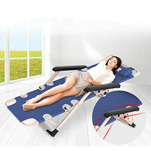 FUFU Sedie a Sdraio Lounge Chair, Sedia Pieghevole Home Lazy Lunch Break Chair Poltrona Chair Nap Nap Lounge Chair Tempo Libero Simple Chair 86 * 47 * 89cm Pieghevoli