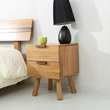 XUSHEN-HU Legno 2-cassetto dell'organizzatore di immagazzinaggio Comodino Night Stand for Camera Tavolo d'angolo