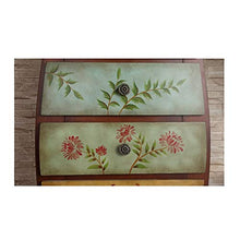 ZzheHou Cassettiera Cassettiera Soggiorno Bagagli Retro Cassette Cassettiera Camera da Letto di Legno Massiccio Robusto Durevole Semplice E Grazioso (Color : Blue, Size : 50x36x114cm)