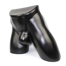 CHENGYIDA (NERO) Maschio Forma Hip Form,Uomo Biancheria Intima Costume Manichino Torso Display Incline Modello inferiore Mezzo Corpo Torso Intimo Uomo Display